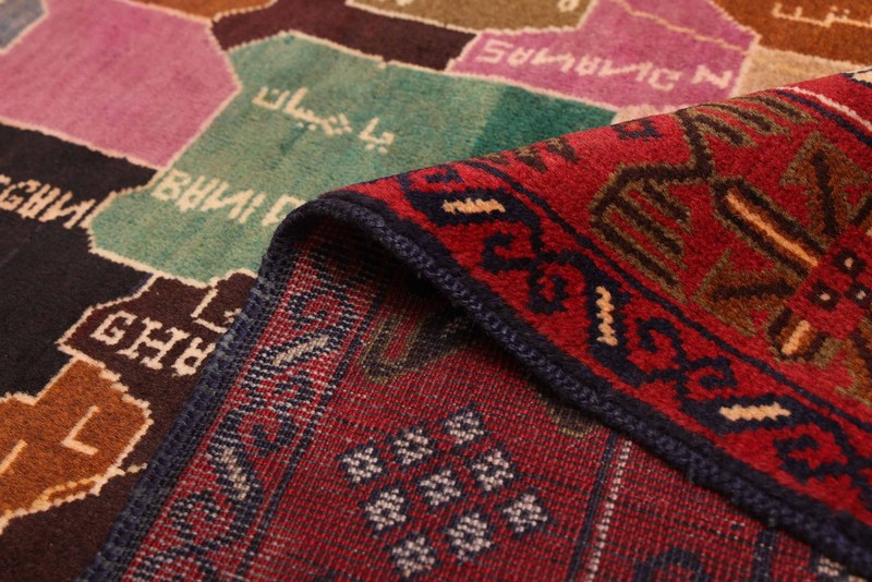 Vintage 3'7" x 6'4" Traditional Hand Knotted Vegetable Dye Wool Area Rug gallery