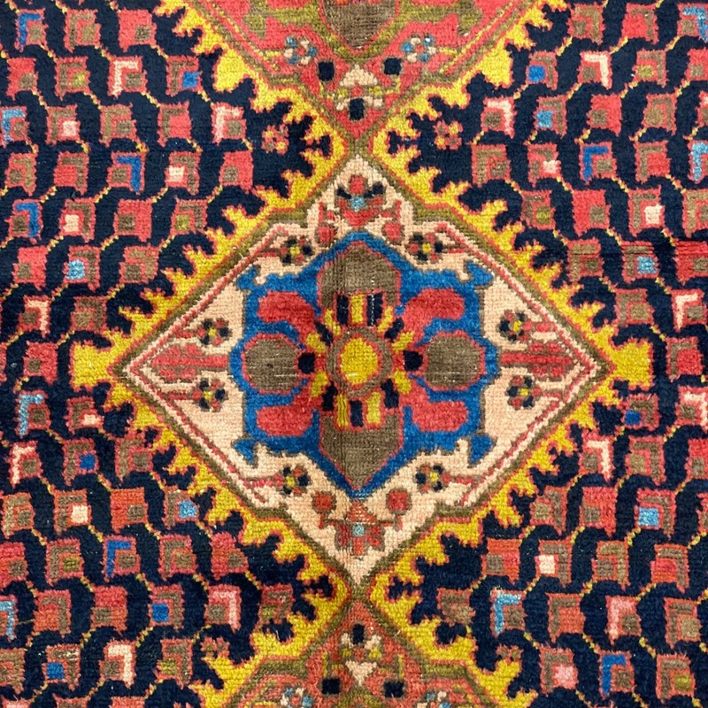 Malayyer small carpet ca. 19th C. ; 4 ft x 7 ft gallery