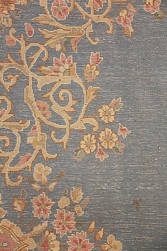 Genuine Middle Eastern Royal K c. 1930 11'2" x 21'2 " natural dyes fine weave gallery