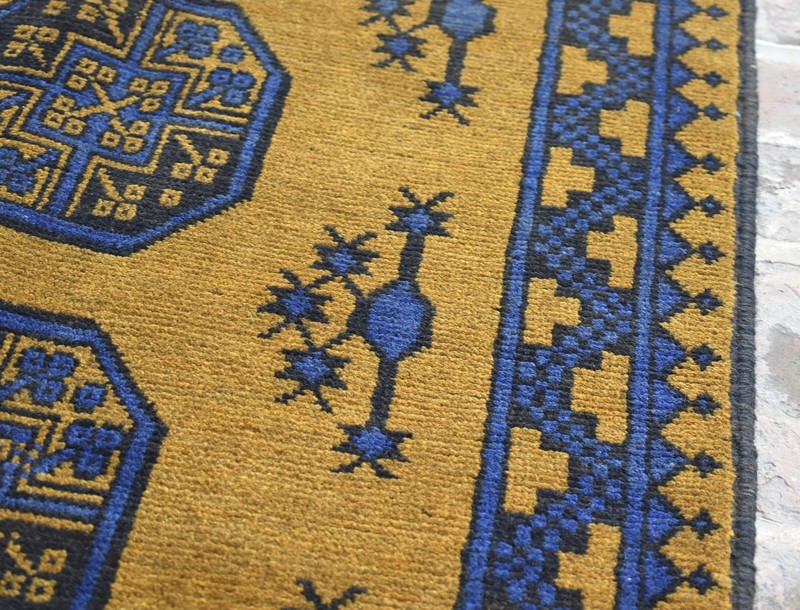3x10 Ft Handmade Afghan Turkmen Oushak Wool Rug Persian Oriental Hallway runner gallery