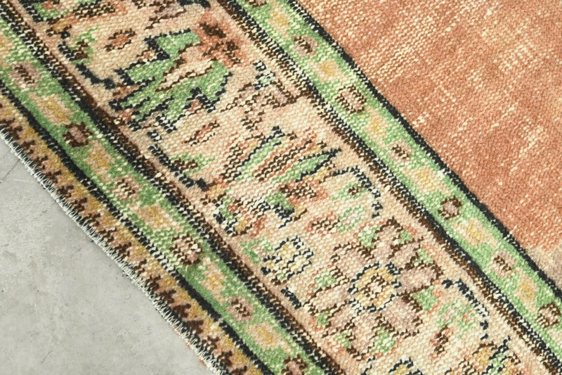 5x9 Turkish Antique Rug Anatolian Hand-Knotted Vintage Oushak Large Carpet,158 gallery