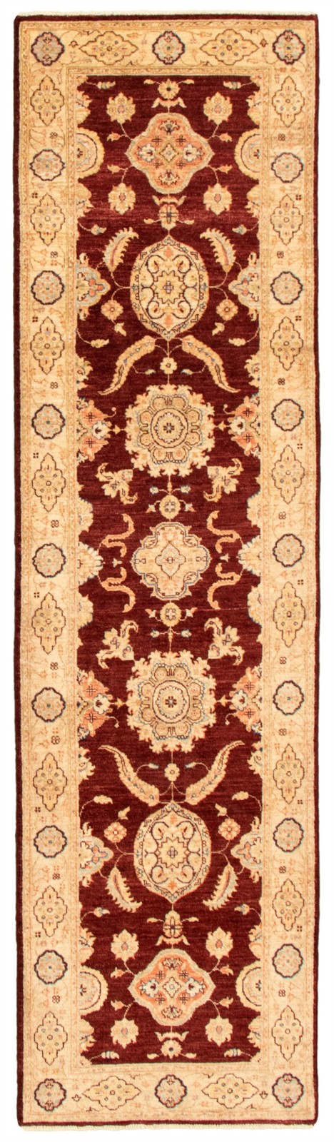 2'8" x 9'10" Vintage Hand-knotted Runner Rug Traditional Oriental Wool Carpet gallery