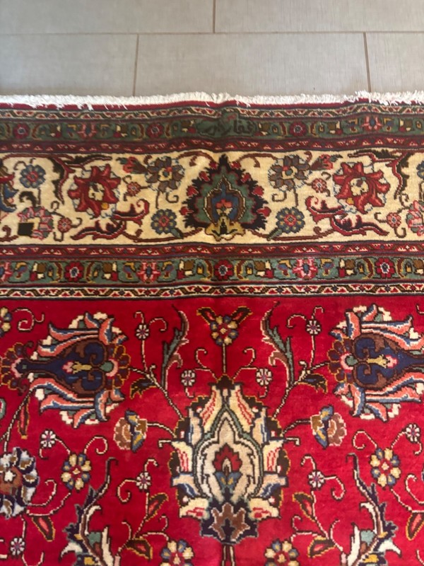 SIMI ANTIQUE. HAND MADE. 12X10 EXCELLENT CONDITION. FULL PILE.WITH SINGNR gallery