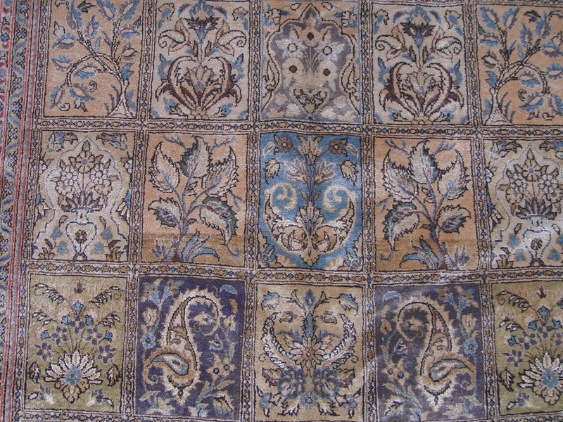 5'3" x 9' Superb Tabrizz Silk & Wool Hand Knotted Floral Garden Unique Rug gallery
