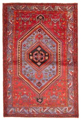 Traditional Vintage Hand-Knotted Carpet 4’8″ x 7’2″ Wool Area Rug