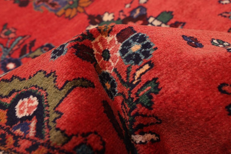 Vintage Hand-knotted Runner Rug 2'7" x 9'4" Traditional Oriental Wool Carpet gallery