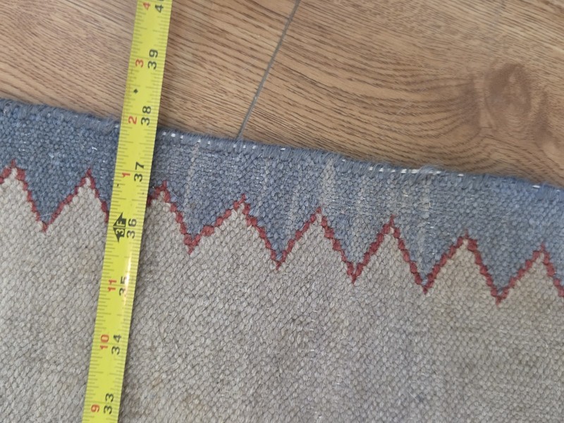 Vintage Handwoven Turkish Kilim Rug - 3x5 Accent Area Rug gallery