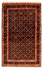 Traditional Vintage Hand-Knotted Area Rug 4’5″ x 7’5″ Oriental Wool Carpet