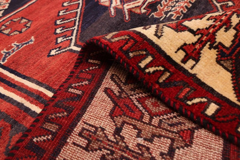 Vintage 5'3" x 6'7" Traditional Hand Knotted Vegetable Dye Wool Area Rug gallery