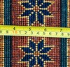 Bohemian Bright Medallion Turkish 4' 1" x 6' 2" Red Hand Knotted Area Rug gallery
