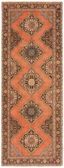 Vintage Hand-Knotted Area Rug 4’9″ x 12’6″ Traditional Wool Carpet