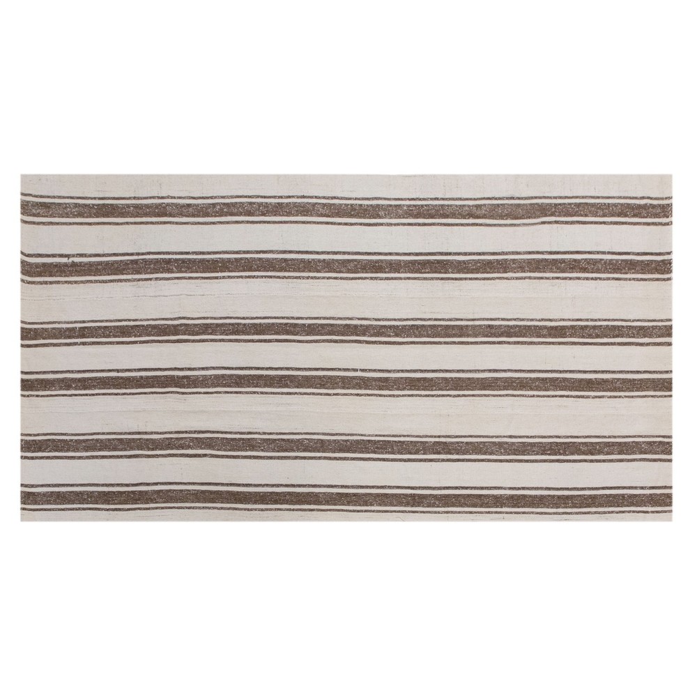 Large Minimalist Vintage Turkish Kilim Rug 156x290 cm (5.1x9.5 ft)