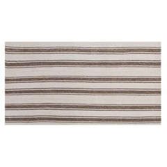 Large Minimalist Vintage Turkish Kilim Rug 156×290 cm (5.1×9.5 ft)