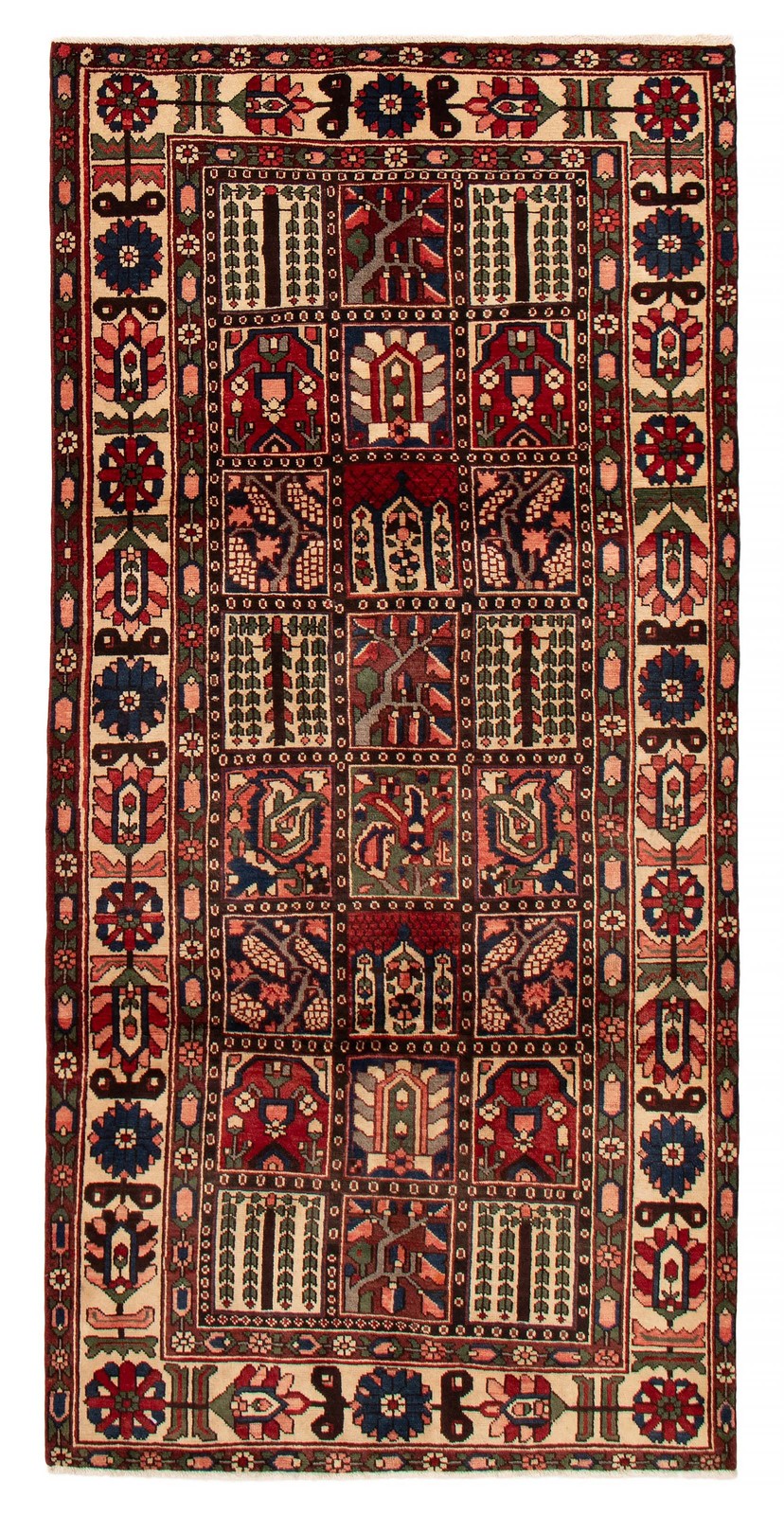 Traditional Vintage Hand-Knotted Carpet 4'10" x 9'10" Wool Area Rug gallery