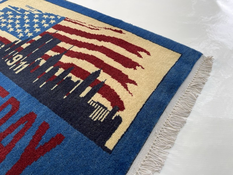 78x59CM TRADITIONAL AFGHAN WAR RUG Beautifully Made Mini rug Handicrafts #675 gallery