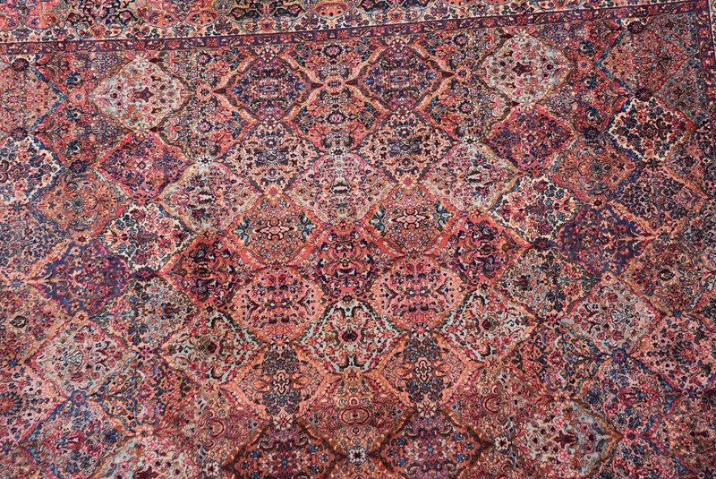 Vintage KARASTAN RUG 700 Series 717 Multi Color Panel Kirman 10x14 Nice gallery