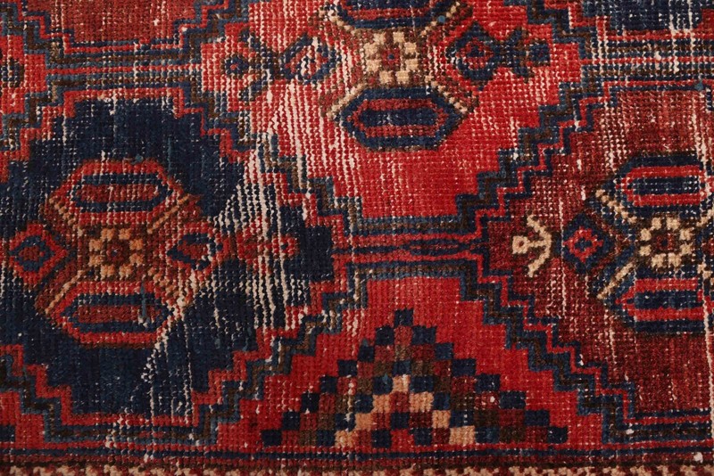 Vintage Hand-Knotted Carpet 4'3" x 6'3" Traditional Oriental Wool Area Rug gallery