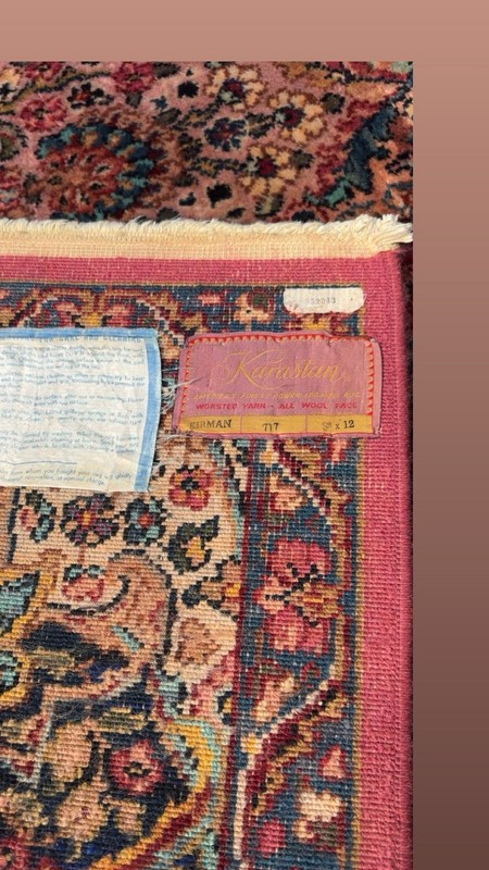 Beautiful Antique American Karastan Rug 9x12FT gallery