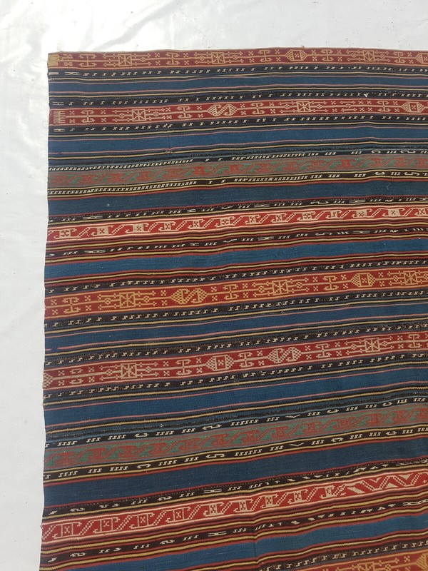 Antique Traditional Handcrafted Turkish Kilim Rug for Home Décor 288x163 cm gallery