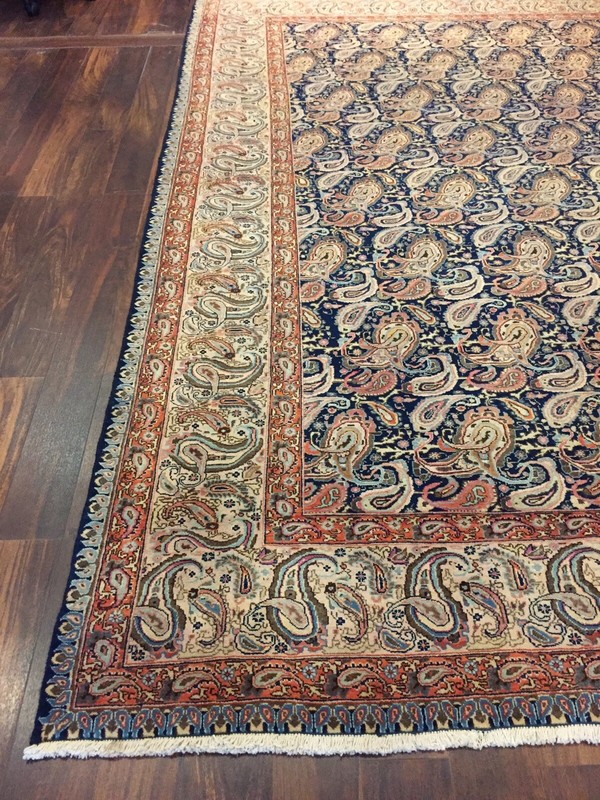 Veg. dye Antique Hand Knotted Vintage Floral Area Rug Carpet 8’5”x11’5”,#2016 gallery
