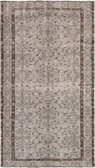 Traditional Vintage Hand-Knotted Oriental Carpet 4’11” x 8’9″ Wool Area Rug