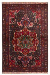 Traditional Vintage Hand-Knotted Area Rug 4’3″ x 6’8″ Oriental Wool Carpet