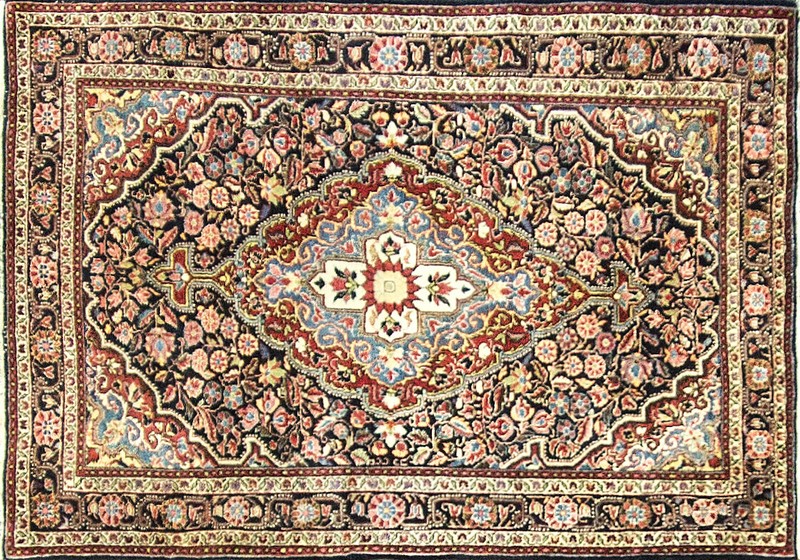 Antique Sarouk Oriental Rug circa-1920's 3' x 5' #17076 gallery