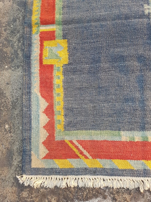Vintage Traditional Handmade Beautiful Scandinavian Floor Rug Carpet 166x95 cm gallery