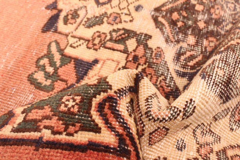 Vintage Hand-Knotted Area Rug 3'11" x 6'4" Traditional Wool Carpet gallery