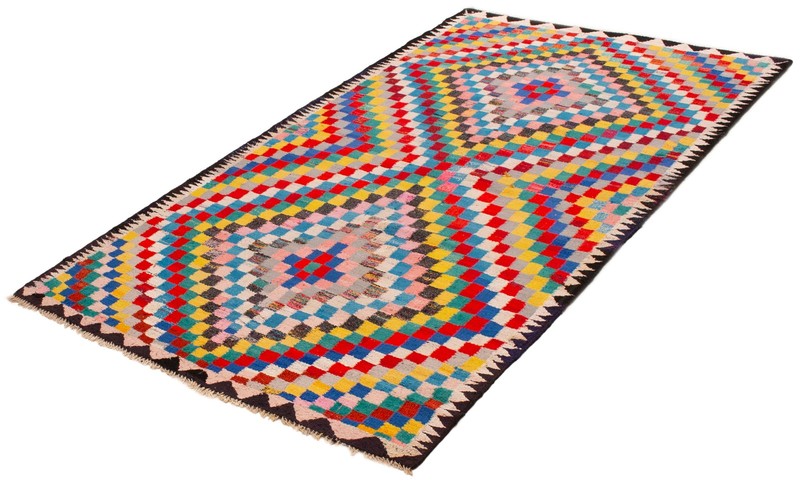 Vintage 5'11" x 9'10" Traditional Wool Hand Woven Oriental Area Rug gallery