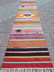 Runner Rug, Stairs Rug, Boho Rug Runner, Kitchen Rug, Aisle Kilim Runner22″x100″