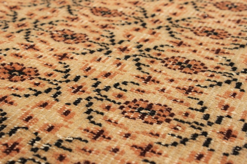 Vintage Traditional Hand-Knotted Area Rug 4'10" x 9'8" Oriental Wool Carpet gallery