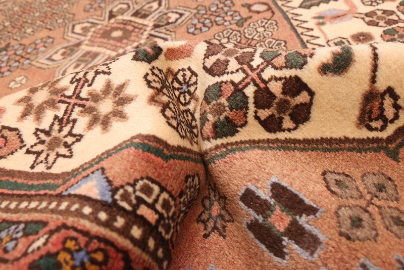 Vintage Traditional Hand-Knotted Area Rug 3'7" x 4'11" Oriental Wool Carpet gallery