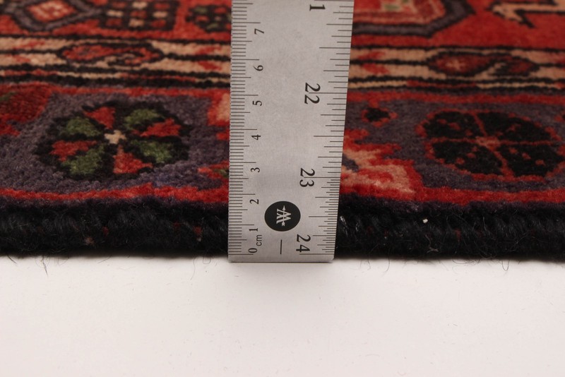 3'9" x 9'4" Vintage Hand-knotted Runner Rug Traditional Oriental Wool Carpet gallery