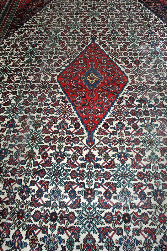 A Palace Size Antique 11' x 19' Bibikabad Area Rug gallery
