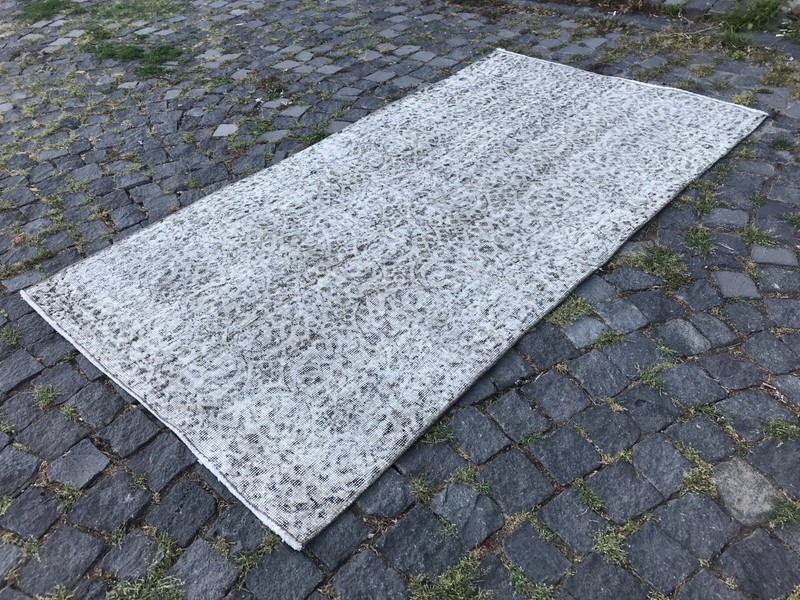 Handmade Rug Turkish Area Rug Vintage Rug Oushak Rug Antique Rug Bohemian Rug gallery
