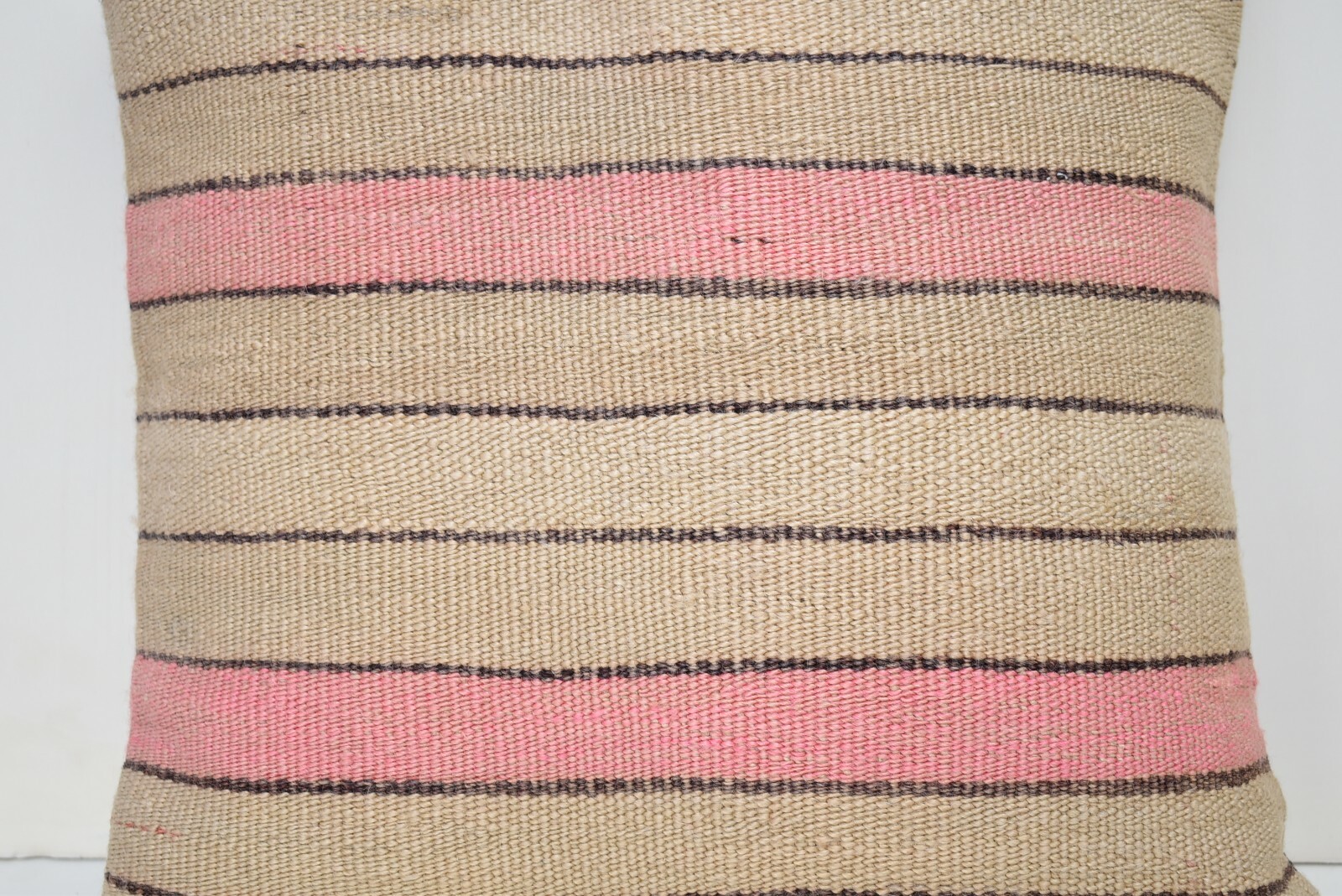Vintage Turkish Kilim Pillow Cover 15 x 15 Throw Pillow Cushion Cover Handmade gallery