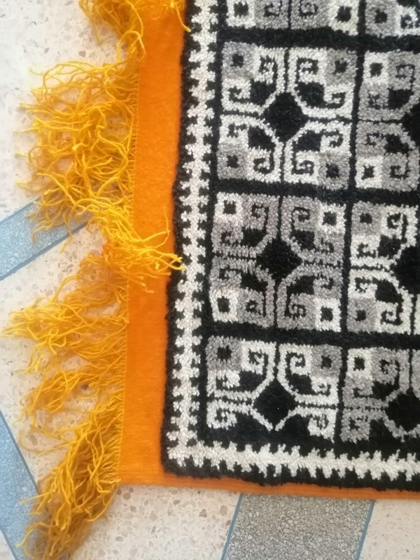 Rug Vintage Authentic Berber Carpet Moroccan Handmade Rug Wool Area Rug TAPIS c gallery
