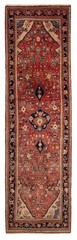 3’7″ x 13’1″ Vintage Hand-knotted Runner Rug Traditional Oriental Wool Carpet