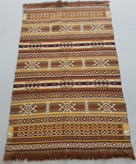 Vintage Handmade Traditional Navajo Turkish Kilim Floor Rug Carpet 182×116 cm
