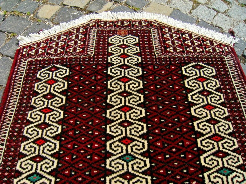 Fabulous Antique Rare Rug 31'' x 45'' Turkoman Tribal Small Yomud Rug Area Rug gallery