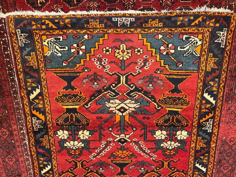 130 X 200 COLLECTORS' ITEM Antique Natural Vegetable Dye Caucasus Shirvan Carpet gallery