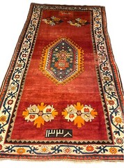 Antique Caucasian Kuba Shirvan Rug Wool on Wool 8.8ft x 5ft 270cm x 155cm