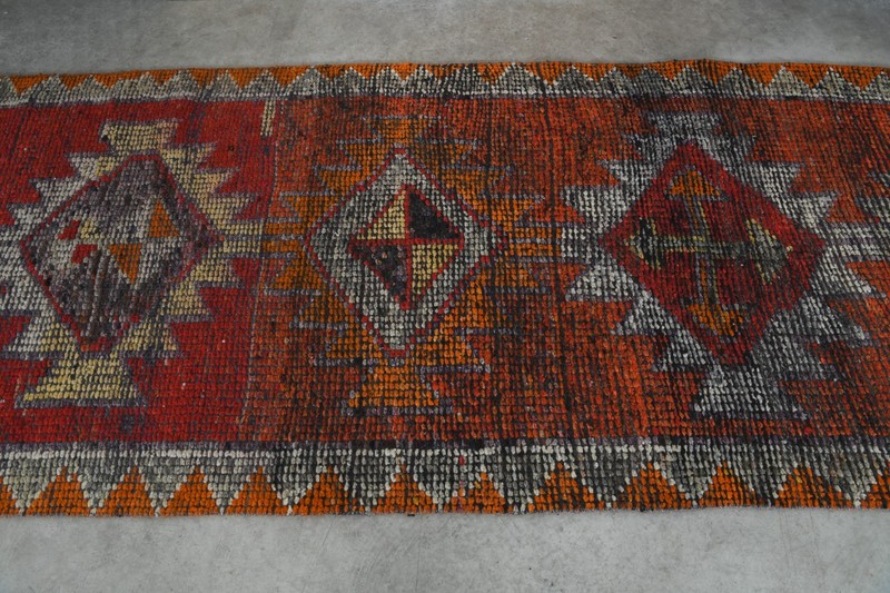 3x9 runner rug handmade vintage turkish rug runner oushak oriental carpet,300 gallery
