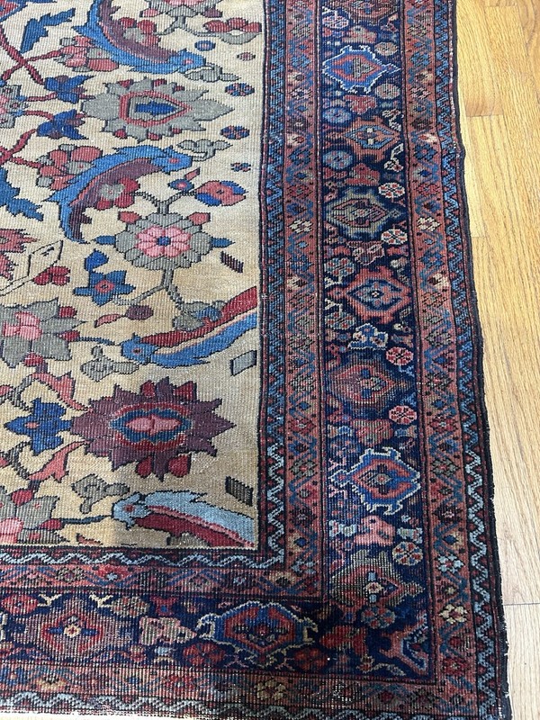 Museum Grade Antique Zigler Mahal (5' X 5') Exceptionally Rare Piece C.1900 gallery