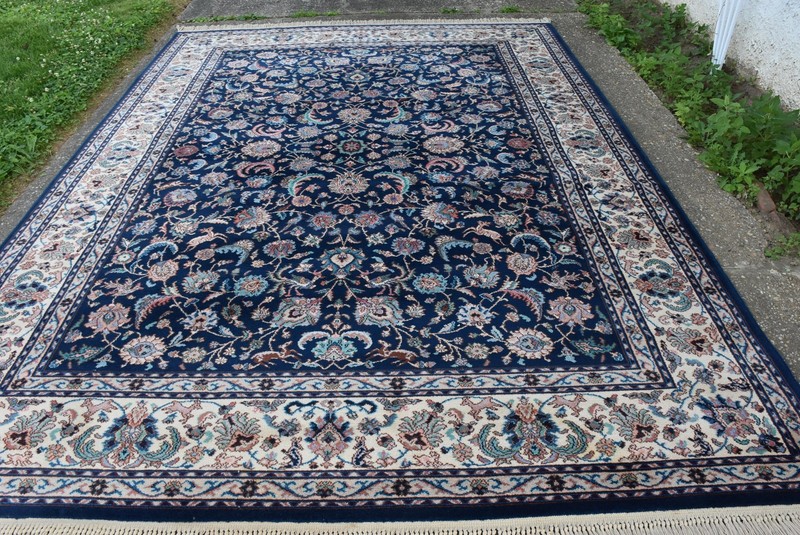 Karastan Rug 700 Series 747 Indigo Tabbriz 8.8x12 Very Nice # IND8812 gallery