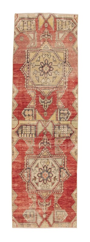 3'1 X 10'9 feet Runner Rug,Turkish Runner,Vintage Runner,Oushak Rug,Floor Rug gallery