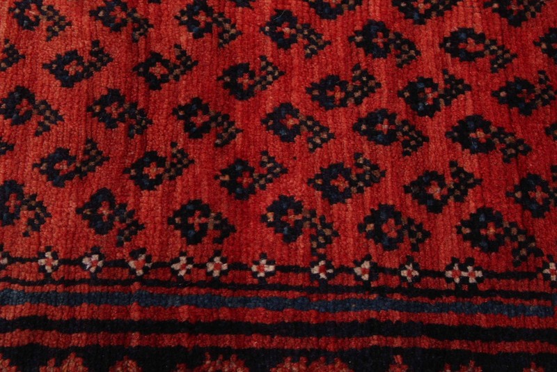 3'3" x 9'8" Vintage Hand-knotted Runner Rug Traditional Oriental Wool Carpet gallery