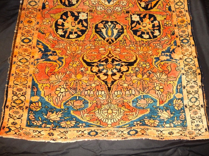 ANTIQUE KAZAK CAUCASIAN SHIRVAN HERIZ RUG CARPET FEREGHAN RUG ANTIKER TEPPICH gallery