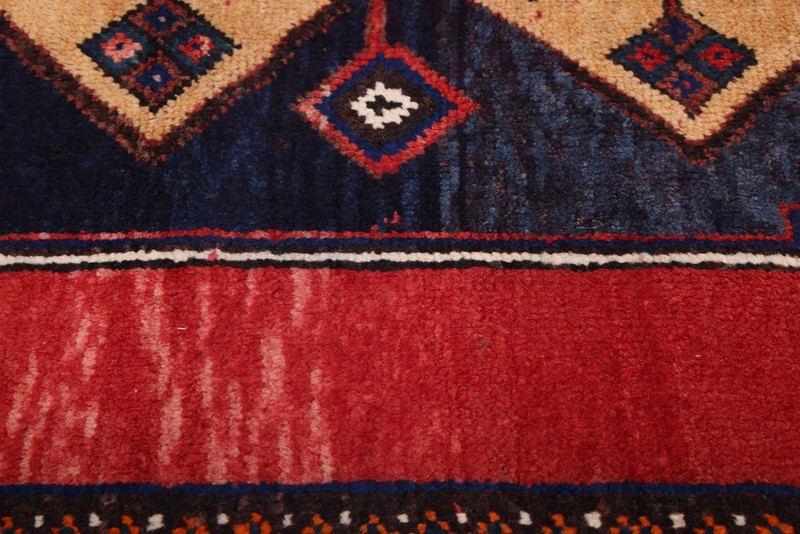 Vintage Hand-Knotted Area Rug 4'10" x 6'6" Traditional Oriental Wool Carpet gallery